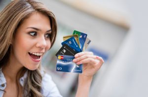 Girl With Credit Cards